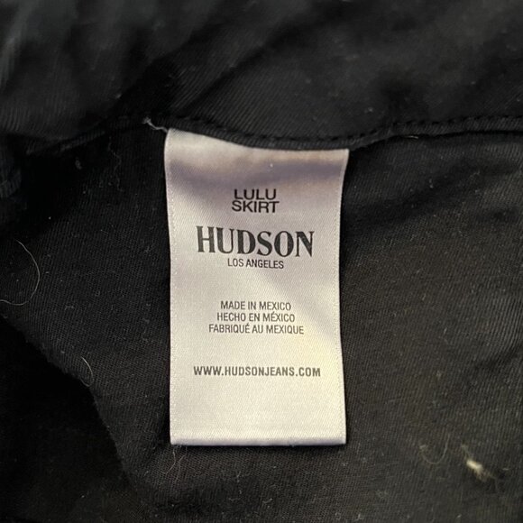 Hudson Jeans Los Angeles black lulu skirt distressed 23 - Picture 11 of 12